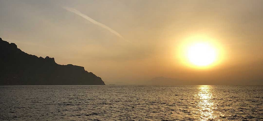 Amalfi sunset boat trip